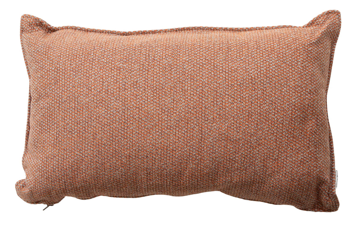 Wove Scatter Cushion by Cane-Line - 13" x 21", Orange PP Fabric.