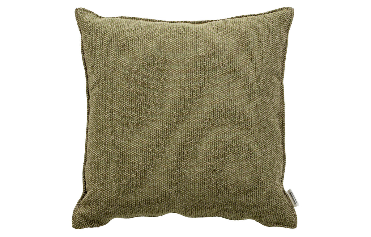 Wove Scatter Cushion by Cane-Line - 20" x 20", Light Green PP Fabric.