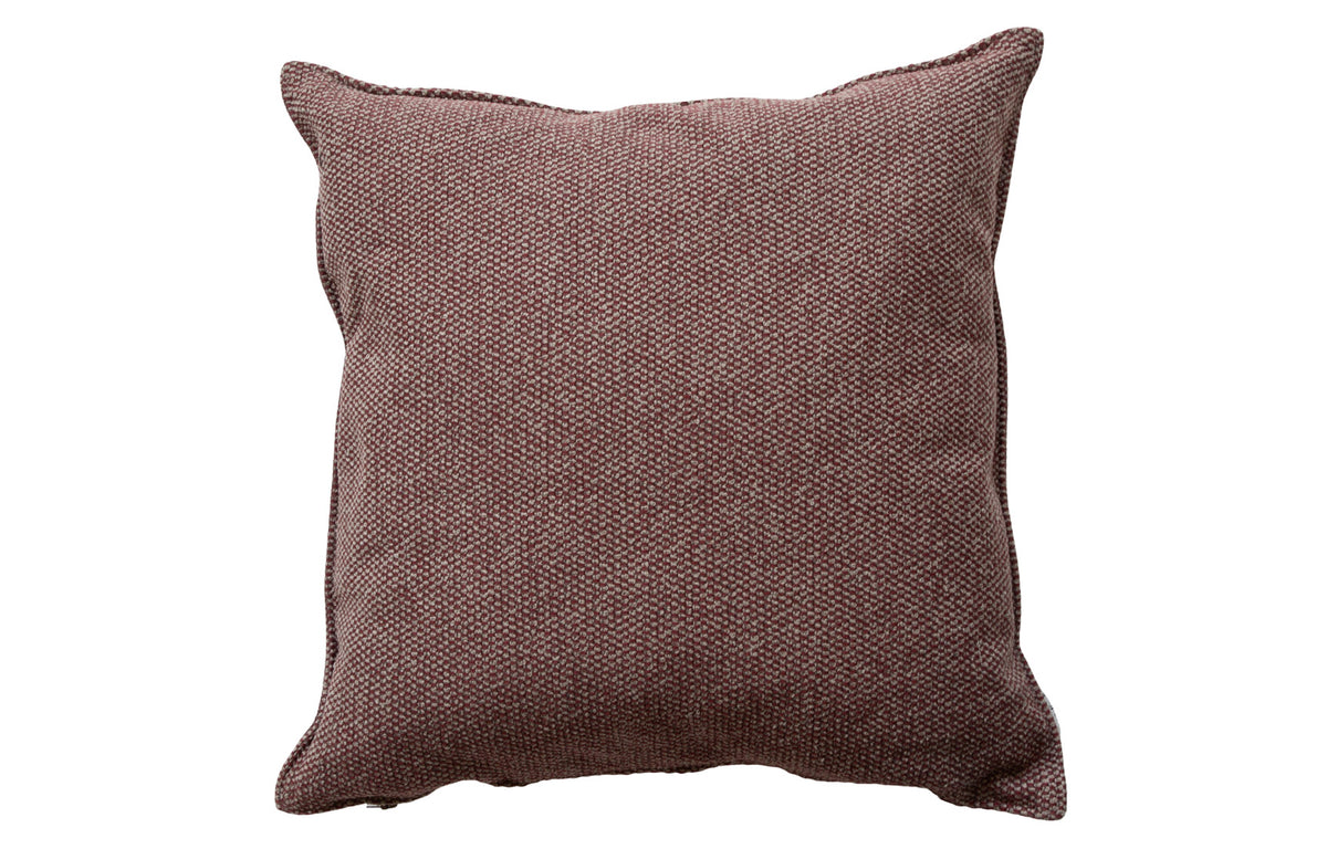 Wove Scatter Cushion by Cane-Line - 20" x 20", Light Bordeaux PP Fabric.