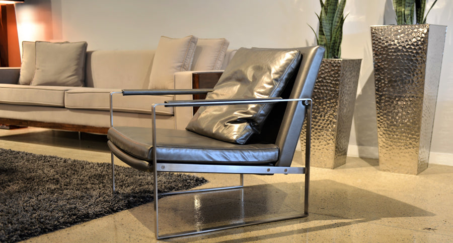 Zara Arm Chair by SohoConcept, showing angle view of zara arm chair in live shot.