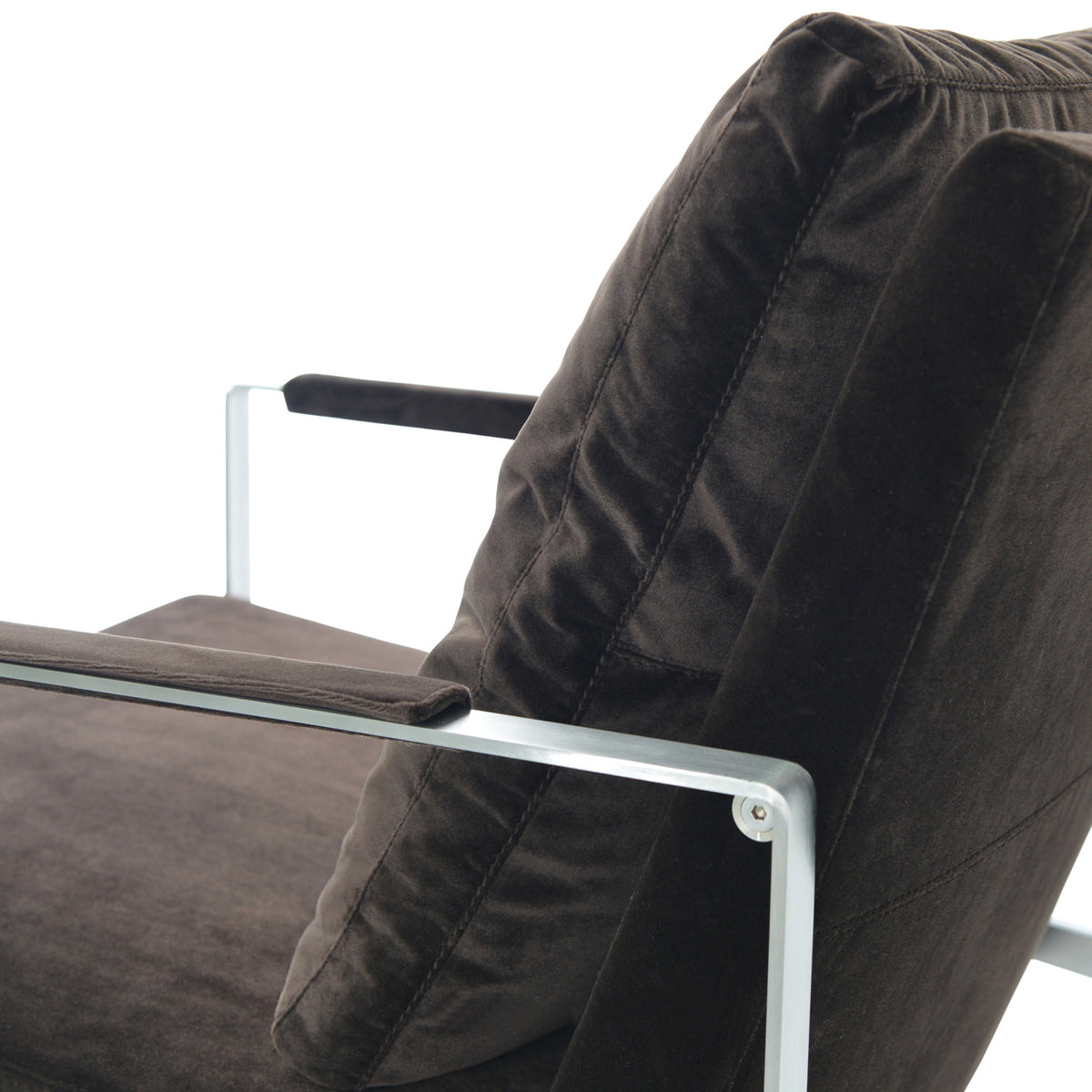 Zara Arm Chair by SohoConcept, showing closeup view of zara arm chair.