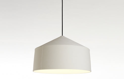 Zenc Pendant by Marset - White Polyethylene Shade.