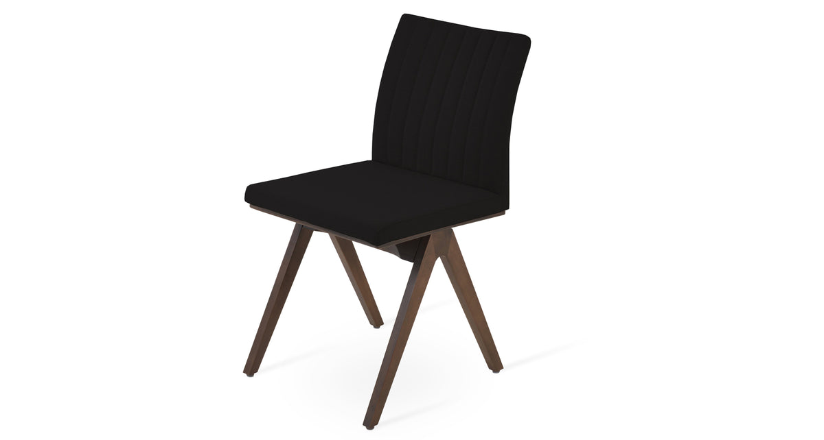 Zeyno Fino Dining Chair by SohoConcept, showing angle view of fino dining chair.